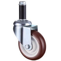 2 series Expanding rubber Pu swivel caster